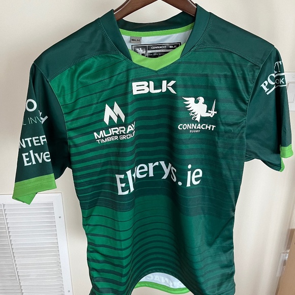 Authentic Connacht Rugby Jersey Mens Green Size S - Picture 1 of 3
